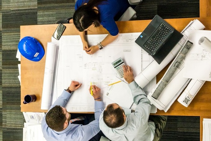 Design Team working on a project to introduce paragraph about design